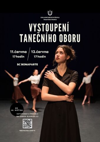 Plakát - Slavnostní vystoupení žáků tanečního oboru
